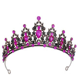 Baroque Vintage Crystal Tiara Wedding Crown Hair Dress