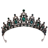 Baroque Vintage Crystal Tiara Wedding Crown Hair Dress