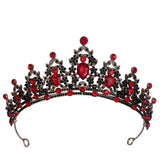 Baroque Vintage Crystal Tiara Wedding Crown Hair Dress