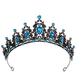Baroque Vintage Crystal Tiara Wedding Crown Hair Dress