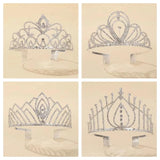 Crystal Tiara Crown Headband Girls Bridal Prom Wedding Party Hair Jewelry