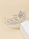 Crystal Tiara Crown Headband Girls Bridal Prom Wedding Party Hair Jewelry