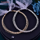 Beads Woman Headpiece Bride Headband Wedding Hair Accessories Jewelry
