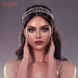 Beads Woman Headpiece Bride Headband Wedding Hair Accessories Jewelry