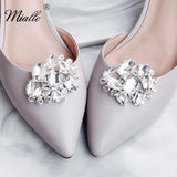 Bridal Shoe Buckle Rhinestone Shoe Clips for Bride