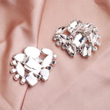 Bridal Shoe Buckle Rhinestone Shoe Clips for Bride