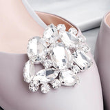 Bridal Shoe Buckle Rhinestone Shoe Clips for Bride