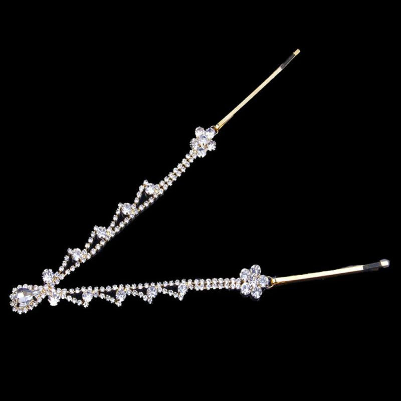 Stonefans Bohomian Bridal Hair Chain Rhinestone Headpiece for Women