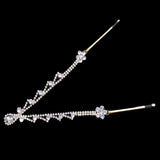 Stonefans Bohomian Bridal Hair Chain Rhinestone Headpiece for Women