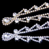 Stonefans Bohomian Bridal Hair Chain Rhinestone Headpiece for Women