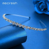 Mecresh Rhinestone Crystal Bridal Headband Hairbands