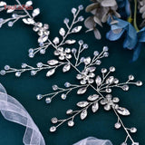 Crystal Rhinestone Wedding Hair Accessories Bride Headband