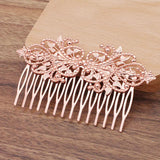5 Vintage 14 Teeth Hair Combs for Wedding Hairwear