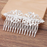 5 Vintage 14 Teeth Hair Combs for Wedding Hairwear