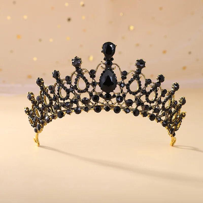 Bridal Rhinestone Crystal Tiaras Crown Hair Jewelry