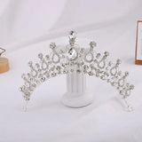 Bridal Rhinestone Crystal Tiaras Crown Hair Jewelry