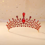 Bridal Rhinestone Crystal Tiaras Crown Hair Jewelry