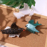 Bird Acetate Hair Clips Animal Shape Shark Claw Women Girls Hair Accessories