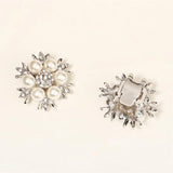 Rhinestone Pearl Bridal Shoe Clips Wedding High Heels Decorations Charm Buckle