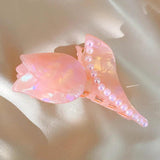 Acetate Acrylic Tulip Shape Hairpin Female Temperament Hair Accessories