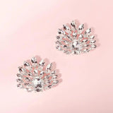 Crystal Flower Bridal Shoe Buckle Wedding Shoe Clips