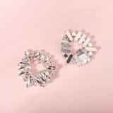 Crystal Flower Bridal Shoe Buckle Wedding Shoe Clips