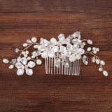 Bridal Hair Comb Pom Bridal Hair Accessories Bridesmaid Gift