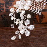 Bridal Hair Comb Pom Bridal Hair Accessories Bridesmaid Gift