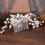 Bridal Hair Comb Pom Bridal Hair Accessories Bridesmaid Gift