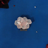Crystal Rhinestones Pearls Bridal Hair Comb Wedding Headpieces