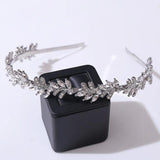 Rhinestone Crystal Tiara Headband Bridal Hair Accessory