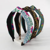 Ethnic Flower/Leaf Embroidery Headwear Hairband for Women