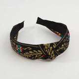 Ethnic Flower/Leaf Embroidery Headwear Hairband for Women