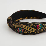 Ethnic Flower/Leaf Embroidery Headwear Hairband for Women