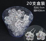 10pcs Vintage Flower Hair Sticks Wedding Hair Accessories Jewelry