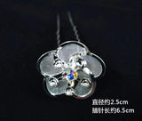 10pcs Vintage Flower Hair Sticks Wedding Hair Accessories Jewelry