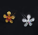10pcs Vintage Flower Hair Sticks Wedding Hair Accessories Jewelry