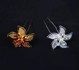 10pcs Vintage Flower Hair Sticks Wedding Hair Accessories Jewelry