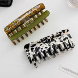 French Acetic Acid Vintage Shark Hair Clip for Women