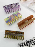 French Acetic Acid Vintage Shark Hair Clip for Women
