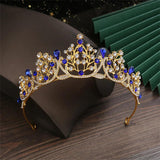Bridal Rhinestone Crown Hair Jewelry