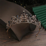 Bridal Rhinestone Crown Hair Jewelry