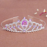 Girls' Princess Tiara Crown Headband for Dance Performance