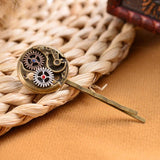 Steampunk Gears Metal Hair Accessories Vintage Hair Clips