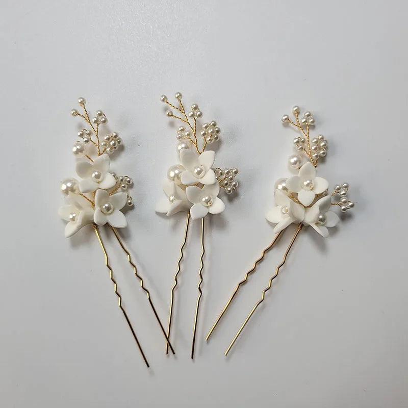Bridal Hair Pin Set Wedding Hair Sticker Hair Accessories Women Hair Jewelry