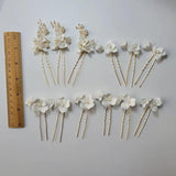 Bridal Hair Pin Set Wedding Hair Sticker Hair Accessories Women Hair Jewelry