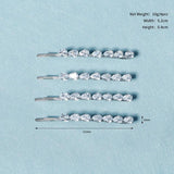 CZ Hair Clips Women Accessories Bridal Wedding Hairpins Bride Headpiece