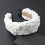 Colorful Rhinestone Sequins Baroque Headwear for Wedding Party