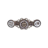 Steampunk Gears Metal Hair Clips Jewelry Hair Pins Barrettes Headdress