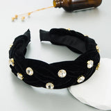 Solid Satin Braiding Hairband Headband Adult Hair Accessories